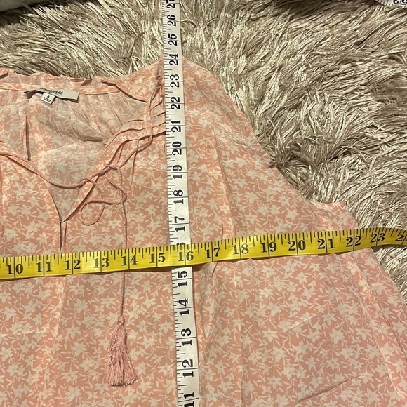 Madewell Light Pink Silk Short‎ Sleeve Sleeveless Top - Picture 8 of 8